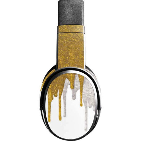 Paint Splatter Gold Skullcandy Crusher Wireless Skin