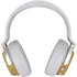 Paint Splatter Gold Surface Headphones Skin