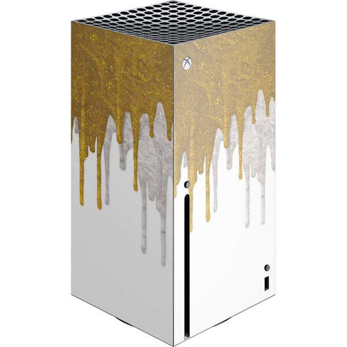 Paint Splatter Gold Xbox Series X Skins