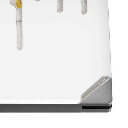 Paint Splatter Gold Dell XPS Skin