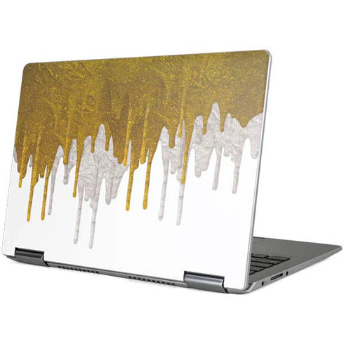 Paint Splatter Gold Yoga 710 14in Skin