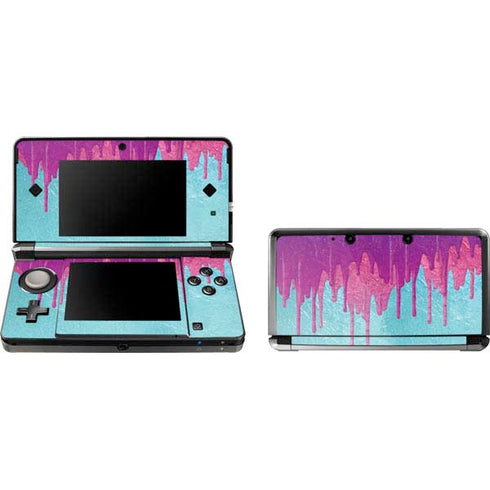 Paint Splatter Purple 3DS (2011) Skin
