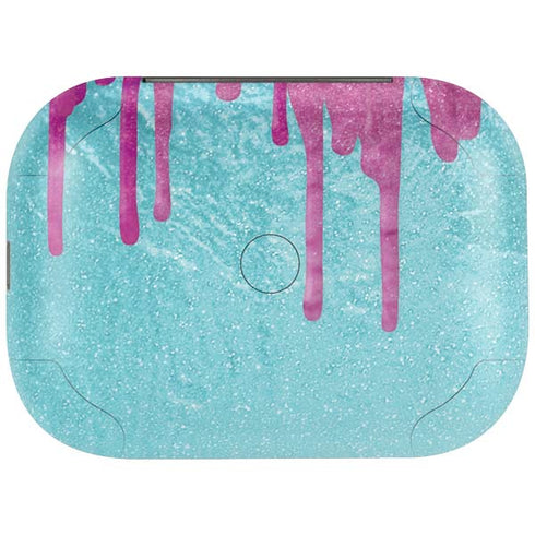 Paint Splatter Purple Amazon Echo Buds Skin
