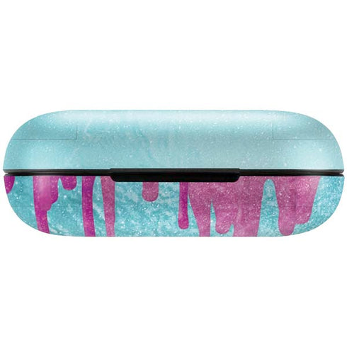 Paint Splatter Purple Amazon Echo Buds Skin
