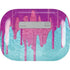 Paint Splatter Purple AirPods Skins