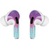 Paint Splatter Purple AirPods Skins