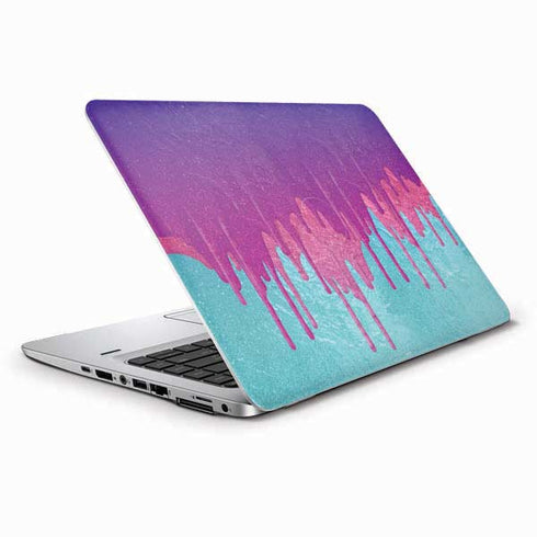 Paint Splatter Purple HP Elitebook Skin