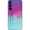 Paint Splatter Purple Galaxy A35 5G Skin
