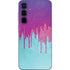 Paint Splatter Purple Galaxy A35 5G Skin