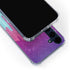 Paint Splatter Purple Galaxy A55 5G Clear Case