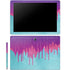 Paint Splatter Purple Galaxy Book 12in Skin