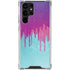 Paint Splatter Purple Galaxy S23 Ultra Clear Case