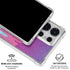 Paint Splatter Purple Galaxy S25 Ultra Clear Case