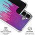 Paint Splatter Purple Galaxy S26 Plus Clear Case