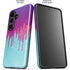 Paint Splatter Purple Galaxy S26 Plus Impact Case