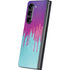 Paint Splatter Purple Galaxy Z Fold5 5G Skin