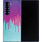 Paint Splatter Purple Galaxy Z Fold6 Skin