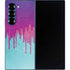 Paint Splatter Purple Galaxy Z Fold6 Skin