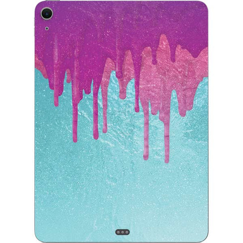 Paint Splatter Purple Apple iPad Air Skin