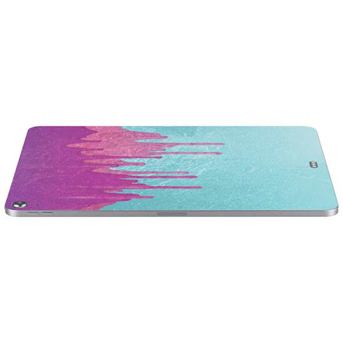 Paint Splatter Purple Apple iPad Air Skin