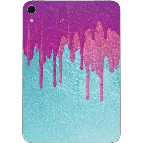 Paint Splatter Purple Apple iPad Mini Skin