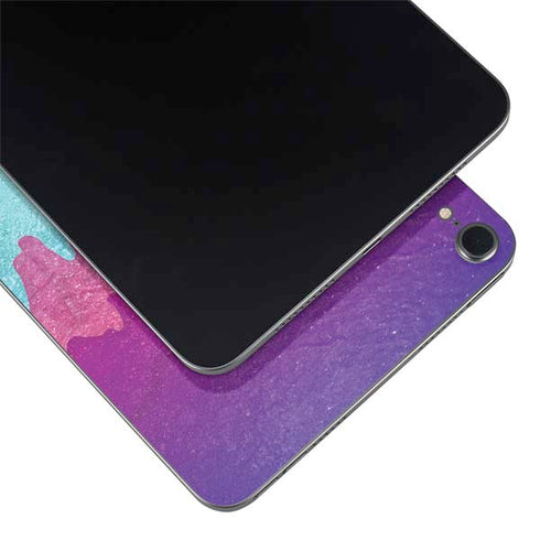 Paint Splatter Purple Apple iPad Mini Skin