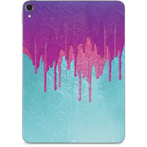 Paint Splatter Purple Apple iPad Pro Skin
