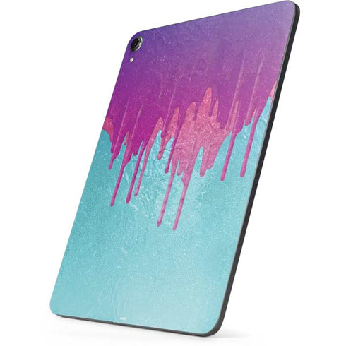Paint Splatter Purple Apple iPad Pro Skin