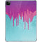Paint Splatter Purple iPad Pro 11in (2024) Clear Case