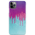 Paint Splatter Purple iPhone Cases