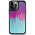 Paint Splatter Purple iPhone Cases