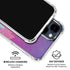 Paint Splatter Purple iPhone 15 Clear Case