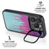 Paint Splatter Purple iPhone 15 Pro Max Kickstand Case