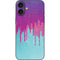 Paint Splatter Purple iPhone 16 Plus Skin