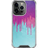 Paint Splatter Purple iPhone 16 Pro Max Clear Case