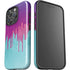 Paint Splatter Purple iPhone 16 Pro Max Impact Case