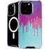 Paint Splatter Purple iPhone 16 Pro Max MagSafe Case