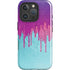 Paint Splatter Purple iPhone 16 Pro Max Magsafe Impact Case