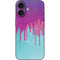 Paint Splatter Purple iPhone 16 Skin