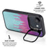 Paint Splatter Purple iPhone 16e Kickstand Case