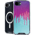 Paint Splatter Purple iPhone 16e MagSafe Case