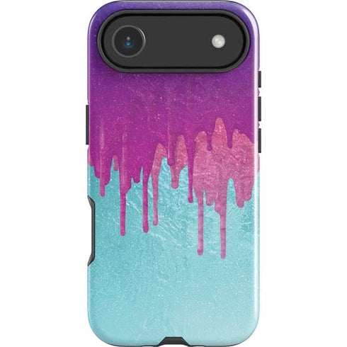 Paint Splatter Purple iPhone 17 Air Impact Case