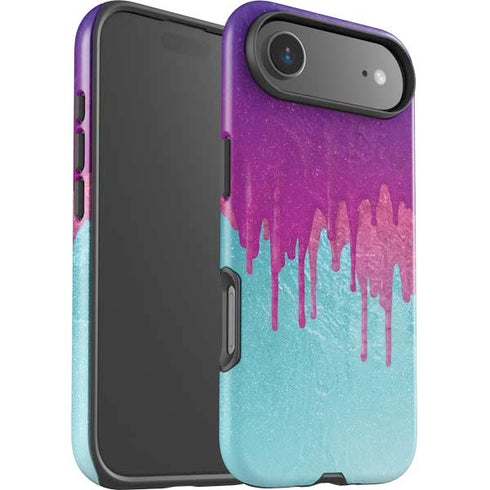Paint Splatter Purple iPhone 17 Air Impact Case