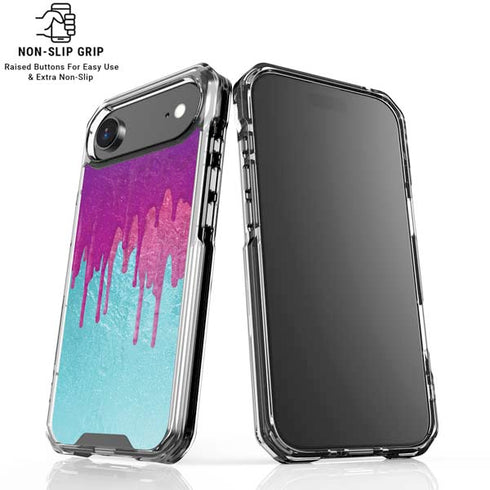 Paint Splatter Purple iPhone 17 Air MagSafe Case