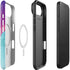 Paint Splatter Purple iPhone 17 Air Magsafe Impact Case