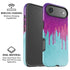 Paint Splatter Purple iPhone 17 Air Magsafe Impact Case