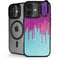 Paint Splatter Purple iPhone 17 Kickstand Case