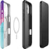 Paint Splatter Purple iPhone 17 Magsafe Impact Case