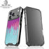 Paint Splatter Purple iPhone 17 Pro Clear Case