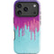 Paint Splatter Purple iPhone 17 Pro Impact Case